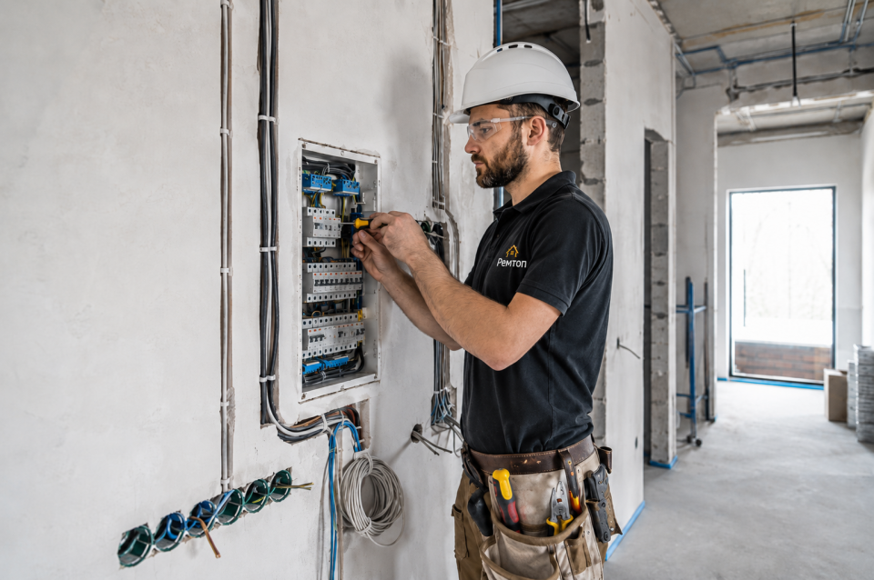 Электромонтажные работы - фото услуги в г. Санкт-Петербург